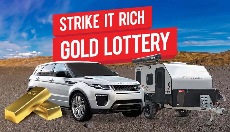Strike it Rich! Gold Lottery