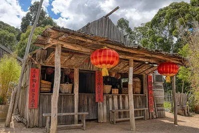 Chinese hut on the Goldfields