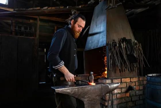 Blacksmithing Demonstration